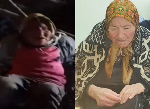 Ötən il zəncirlənən yaşlı qadının yeni FOTOSU