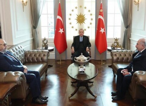 Ərdoğan Erməni Fondları Birliyinin sədrini qəbul etdi