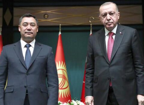 Ərdoğan Japarovla Qazaxıstandakı vəziyyəti MÜZAKİRƏ ETDİ