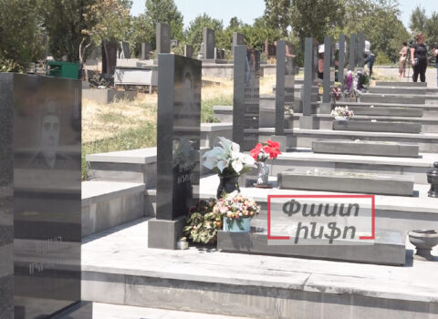 İrəvanda 44 günlük müharibədə həlak olanların məzarları təhqir olundu