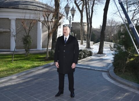Prezident: “İnsanlara problem yaratmamaq üçün xalqımı buradan təbrik edirəm” – VİDEO