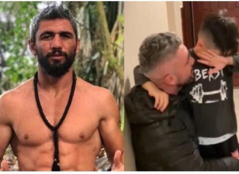 Oğlu Pərvizi “Survivor”a gözyaşlarıyla yola saldı – VİDEO