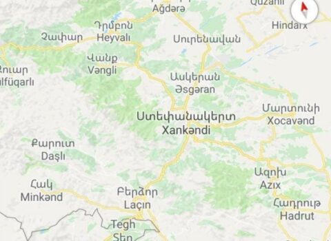 “Google” xəritələrdə Azərbaycan adlarının erməni dilində göstərilməsi DAYANDIRILA BİLƏR