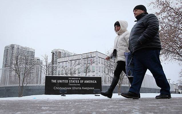 ABŞ-ın Kiyevdəki səfirliyi vətəndaşlarını təcili Ukraynanı tərk etməyə çağırdı – FOTO