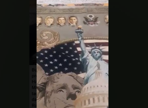 İranda Bayden üçün bahalı xalça toxundu – VİDEO