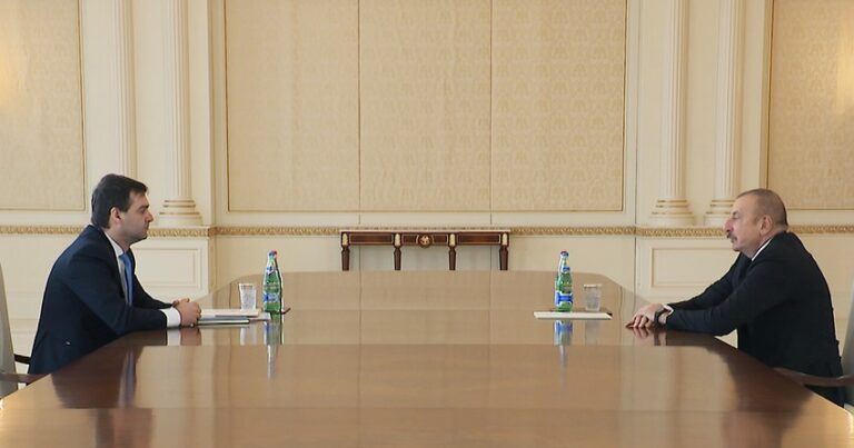 Prezident Moldovanın XİN rəhbərini qəbul etdi – YENİLƏNİB Prezident Moldovanın XİN rəhbərini qəbul etdi – YENİLƏNİB