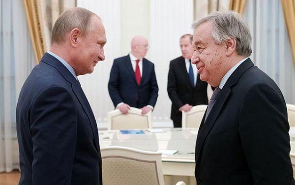 BMT baş katibi aprelin 26-da Moskvada Putinlə görüşəcək