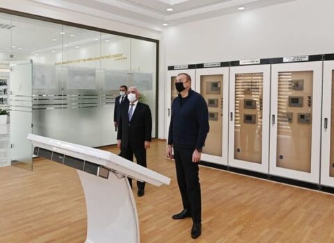 Prezident “Ağcabədi” yarımstansiyasının açılışını etdi – FOTO