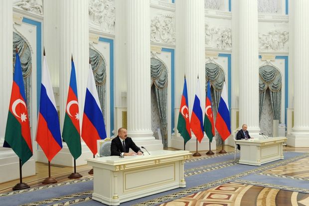 İlham Əliyev və Vladimir Putinin birgə mətbuat konfransı TAM MƏTN / VİDEO - YENİLƏNİB