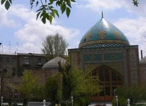 İran səfirliyindən Göy Məscidlə bağlı təxribatçı PAYLAŞIM – FOTO