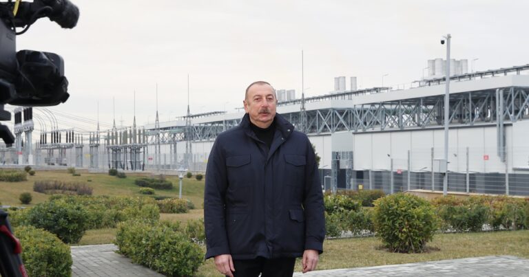 Dövlət başçısı azad edilmiş torpaqlarda inşa ediləcək SES-lərdən DANIŞDI Dövlət başçısı azad edilmiş torpaqlarda inşa ediləcək SES-lərdən DANIŞDI