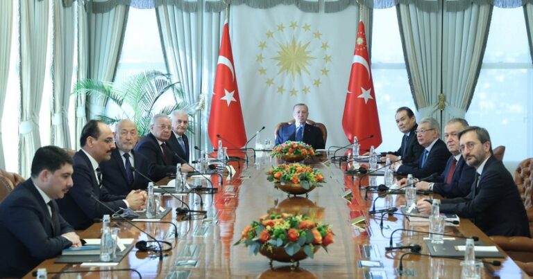 Ərdoğan TDT-nin ağsaqqallarını QƏBUL ETDİ Ərdoğan TDT-nin ağsaqqallarını QƏBUL ETDİ