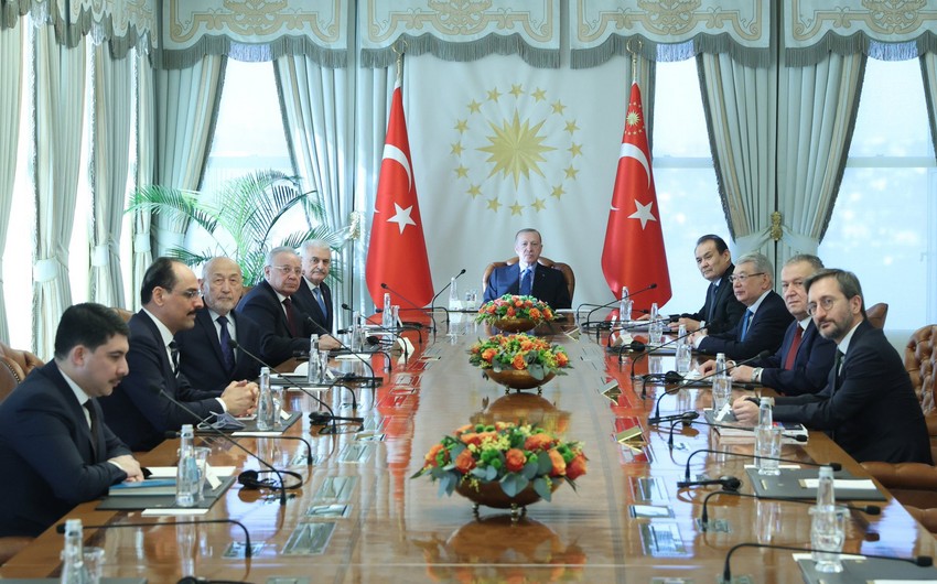 Ərdoğan TDT-nin ağsaqqallarını QƏBUL ETDİ