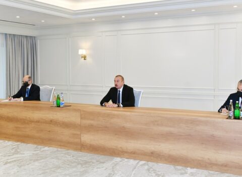 Prezident Avropa İttifaqının komissarını qəbul etdi – FOTO + YENİLƏNİB