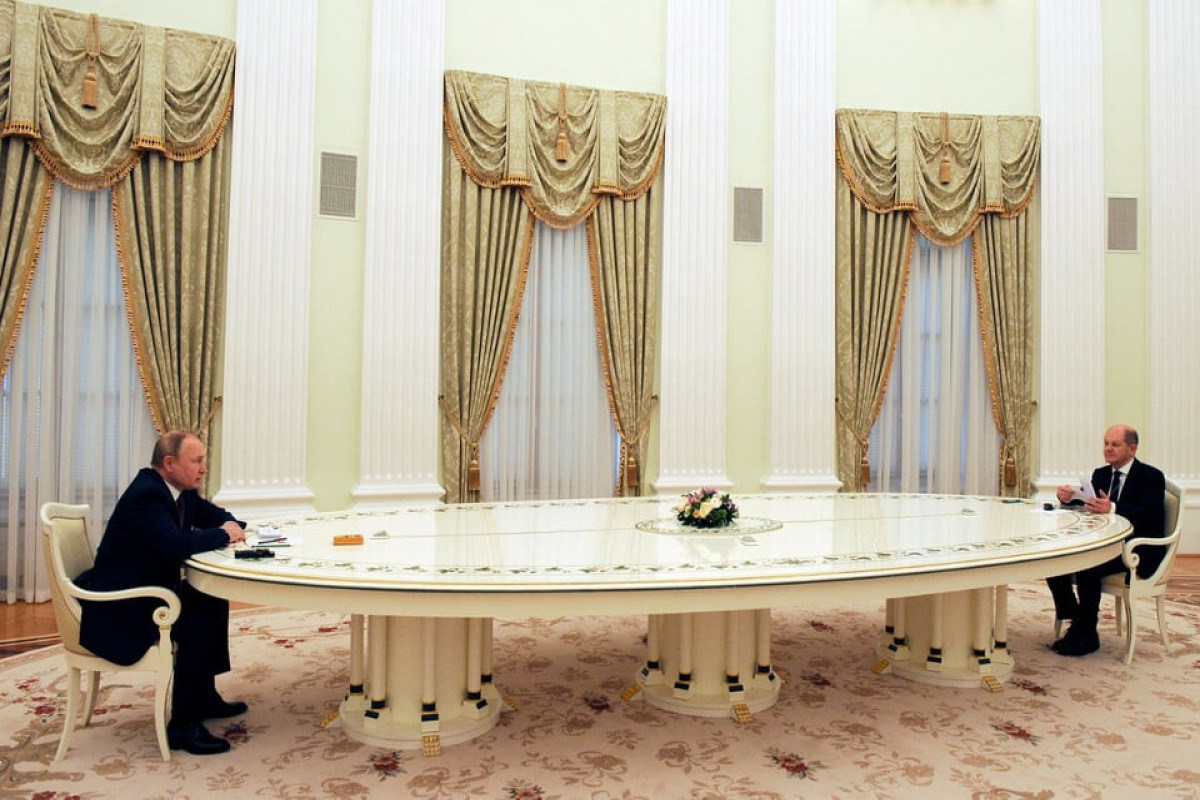 Putinlə Almaniya kansleri arasındakı 3 saatlıq görüş BAŞA ÇATDI - YENİLƏNİB