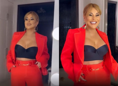 Aygün Kazımova açıq-saçıq geyimi ilə diqqət mərkəzində – VİDEO