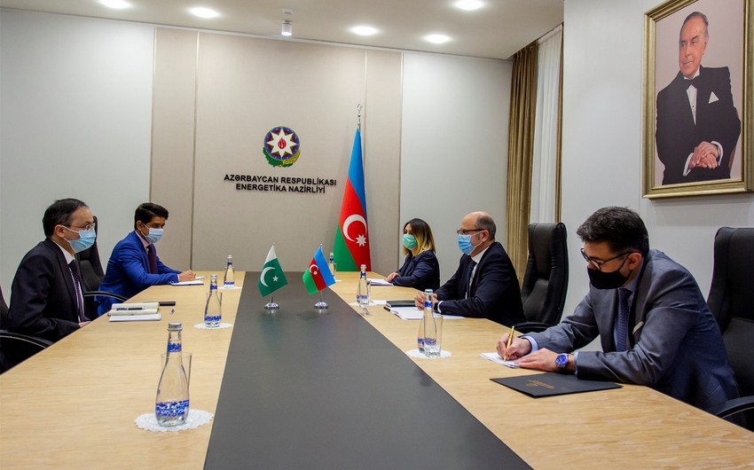 Azərbaycanla Pakistan arasında enerji sahəsində əməkdaşlıq müzakirə olundu