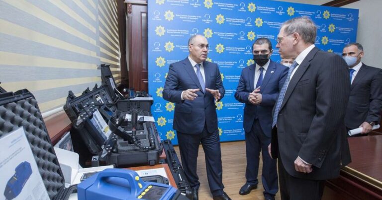 ABŞ Azərbaycana mobil aşkarlama avadanlıqları ianə edib – FOTOLAR ABŞ Azərbaycana mobil aşkarlama avadanlıqları ianə edib – FOTOLAR