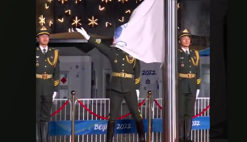 Nizam-intizam və təmkin: Pekin Olimpiadasında gülməli hadisə baş verdi - VİDEO