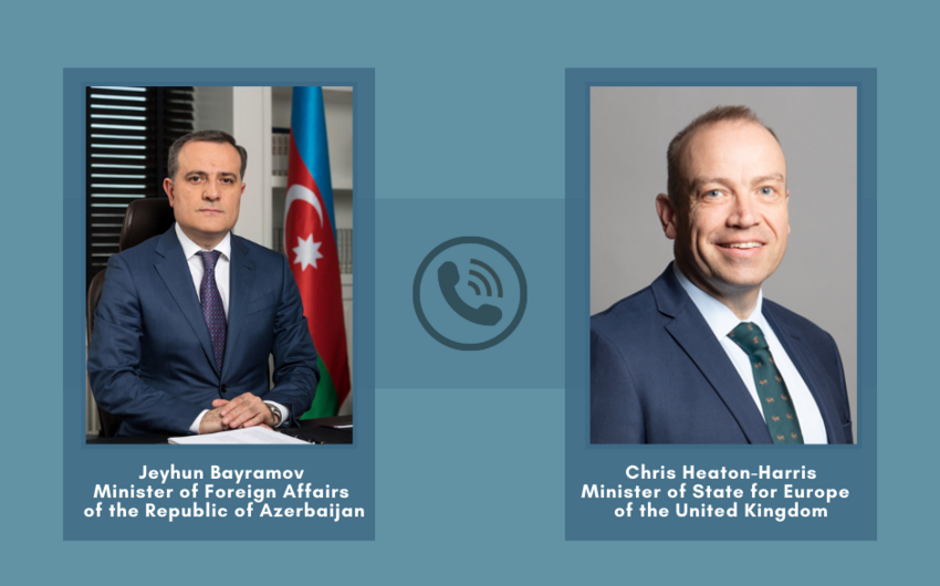 XİN rəhbəri britaniyalı nazirlə regional təhlükəsizlik məsələsini müzakirə etdi