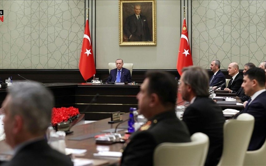 Ərdoğan Təhlükəsizlik Şurasını TOPLADI: Ermənistanla normallaşma prosesi müzakirə edildi - YENİLƏNİB
