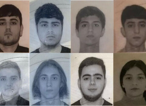 Azərbaycanlı tələbələr Xarkovda yeraltı keçiddə qalıb – FOTOLAR