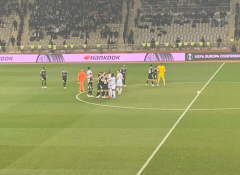 “Qarabağ” – “Marsel” matçında ara qarışdı – FOTO