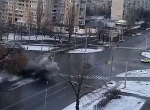 Xarkov atəşə tutuldu – Ölənlər və yaralılar var