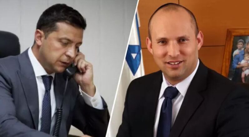 Zelenski və İsrailin Baş naziri Ukraynada müharibəyə son qoymağı müzakirə etdilər
