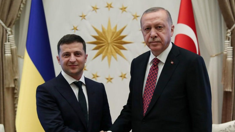 Zelenski Ərdoğanla telefonla danışdı