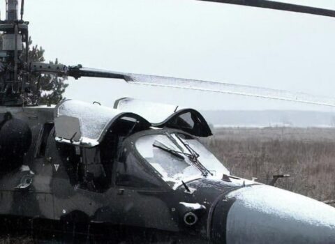 Ukrayna hərbçiləri Rusiyanın daha bir helikopterini VURDU