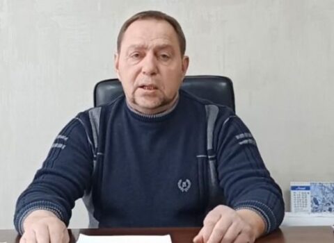 Dneprudnı şəhərinin merini rus hərbçiləri oğurladı – FOTO
