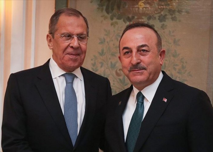 Çavuşoğlu Lavrovla müzakirə apardı