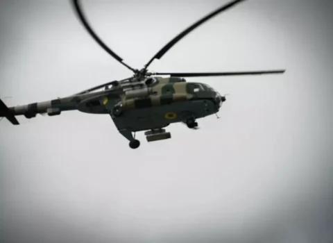 Ukraynanın “Mi-8” helikopteri vuruldu