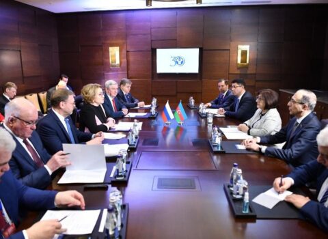 Sahibə Qafarova Matviyenko ilə GÖRÜŞDÜ