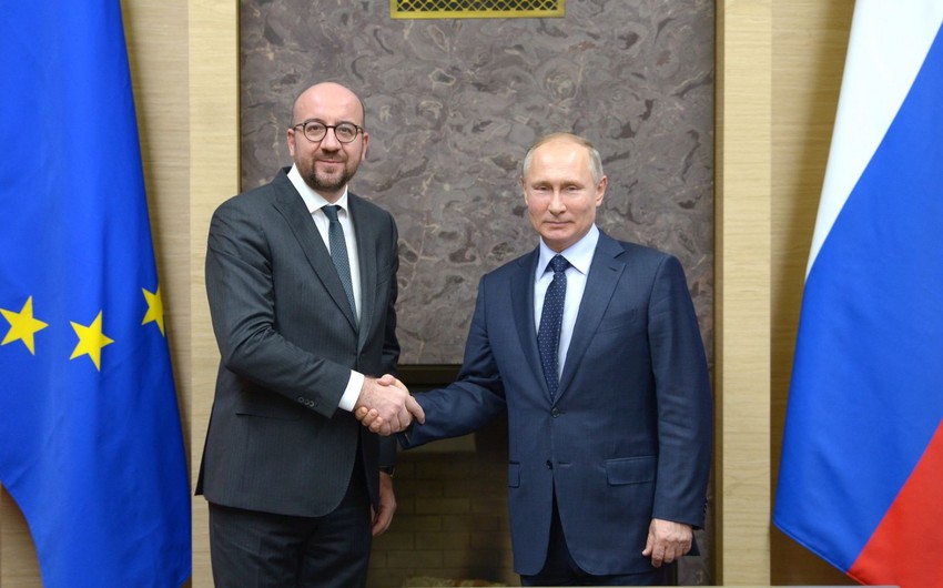 Putin Şarl Mişellə Ukraynanı MÜZAKİRƏ ETDİ