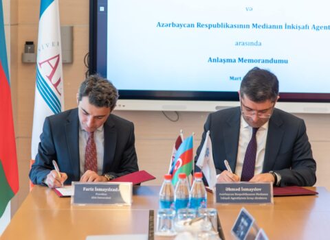 MEDİA ilə ADA Universiteti arasında əməkdaşlıq memorandumu imzalandı – FOTOLAR