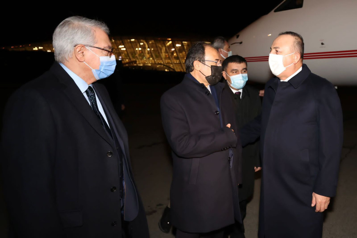 Çavuşoğlu Bakıda - FOTO