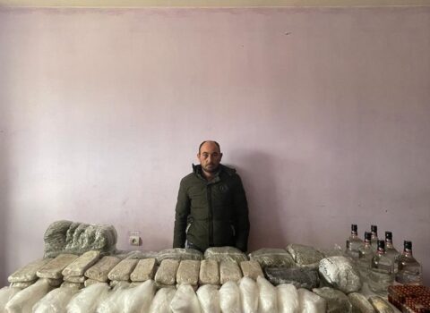 İrandan Azərbaycana 63 kq narkotik keçirmək İSTƏDİLƏR