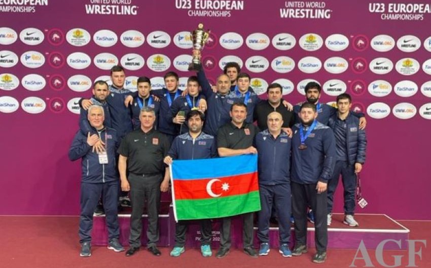 Azərbaycanın sərbəst güləş yığması Avropa çempionu oldu