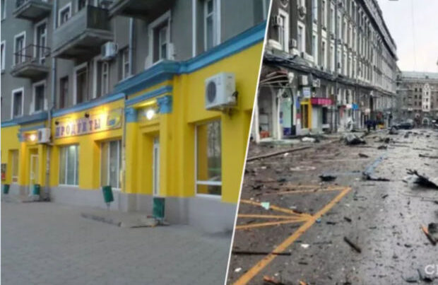 Rusiya hərbçiləri Xarkovda marketi atəşə tutdu: Dörd ölü, 15 yaralı Rusiya hərbçiləri Xarkovda marketi atəşə tutdu: Dörd ölü, 15 yaralı