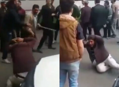 İranda bələdiyyə məmuru səyyar satıcını dəyənəklə döydü – VİDEO