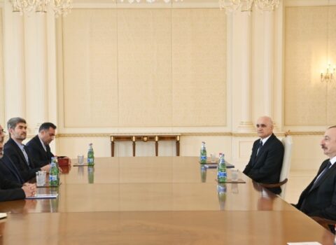 Prezident iranlı naziri qəbul etdi – FOTO