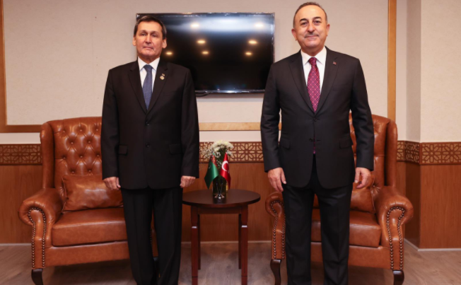 Mövlud Çavuşoğlu Türkmənistanın XİN başçısı ilə görüşdü – FOTO Mövlud Çavuşoğlu Türkmənistanın XİN başçısı ilə görüşdü – FOTO