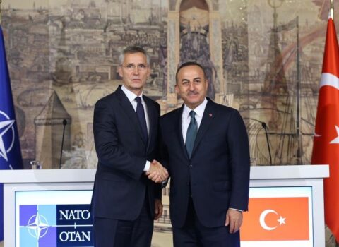 Mövlud Çavuşoğlu NATO-nun Baş katibi ilə GÖRÜŞDÜ