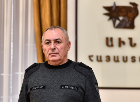 Ermənistanın fövqəladə hallar naziri SAXLANILDI