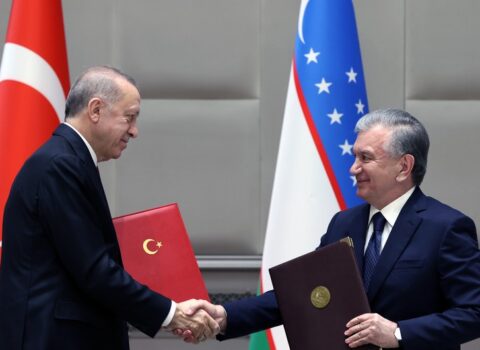 Ərdoğan Türkiyə-Özbəkistan əlaqələrindən YAZDI – FOTOLAR