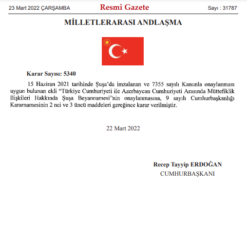 Ərdoğan QƏRAR İMZALADI: 