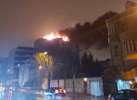 Hafiz Məmmədovun hotelində baş verən yanğının TƏFƏRRÜATI – YENİLƏNİB / FOTO