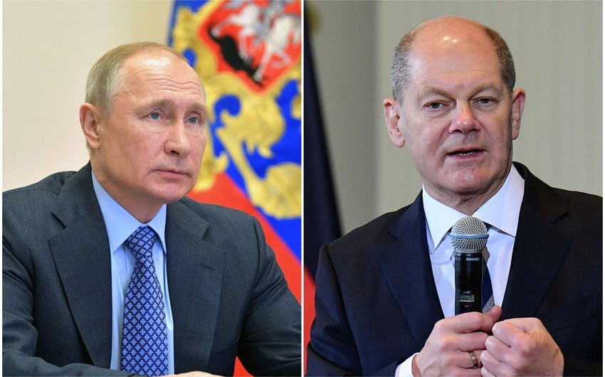 Almaniya kanslerindən Vladimir Putinə XƏBƏRDARLIQ